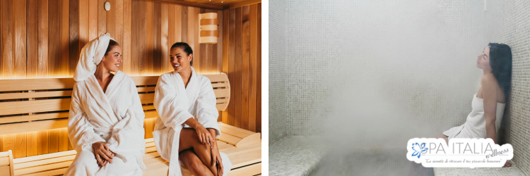 Differenza tra sauna e bagno turco: una guida completa